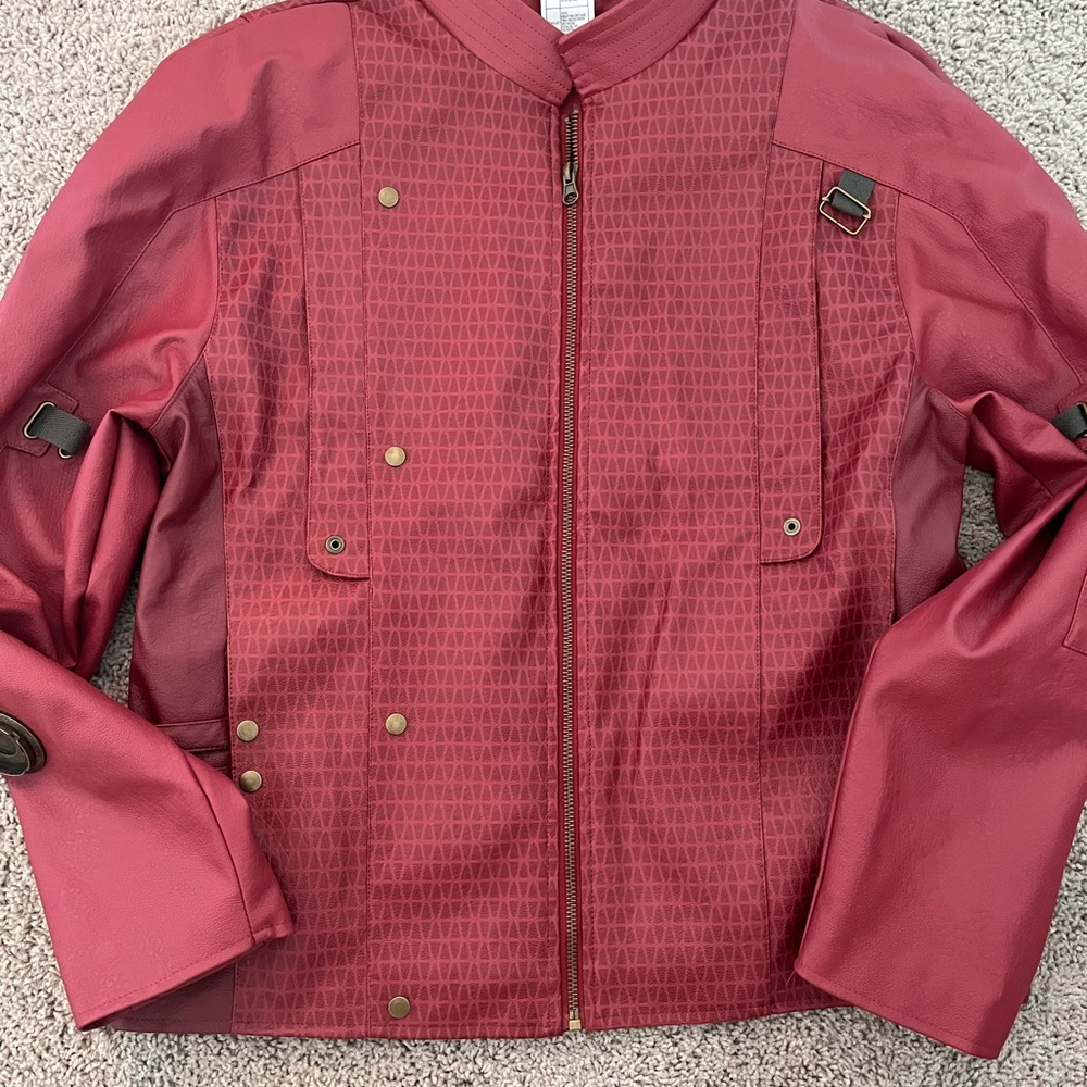 Official Disney Merch Marvel Guardians of the Galaxy Star Lord Leather Jacket